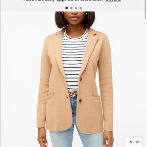 Jcrew petite sweater blazer